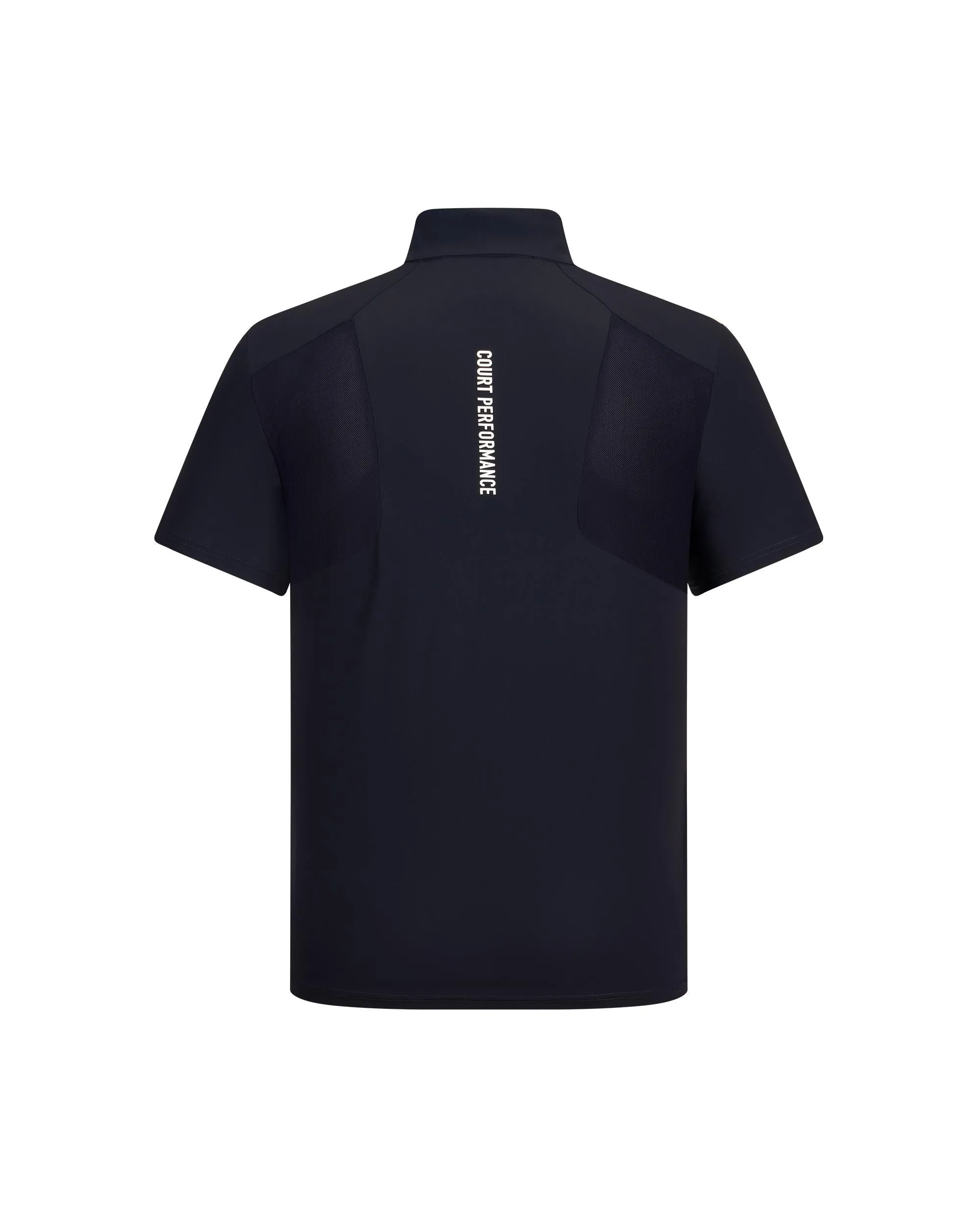 1010679-495 | COURT SHORT SLEEVE POLO SHIRT | BLUE/MISC
