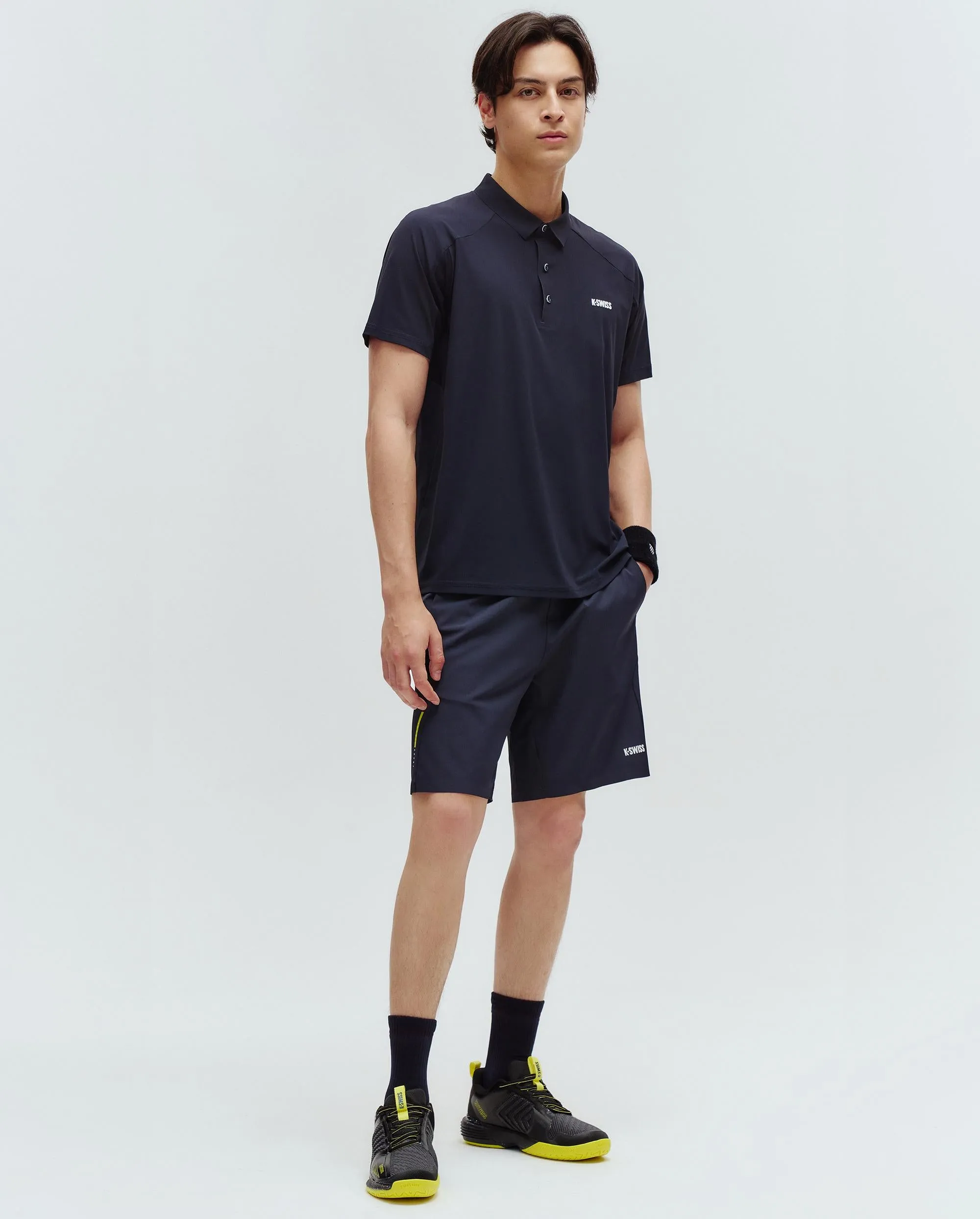 1010679-495 | COURT SHORT SLEEVE POLO SHIRT | BLUE/MISC