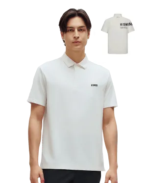 1010763-115 | MEN'S K-SWISS LOGO POLO SHIRT | WHITE/SPECIAL
