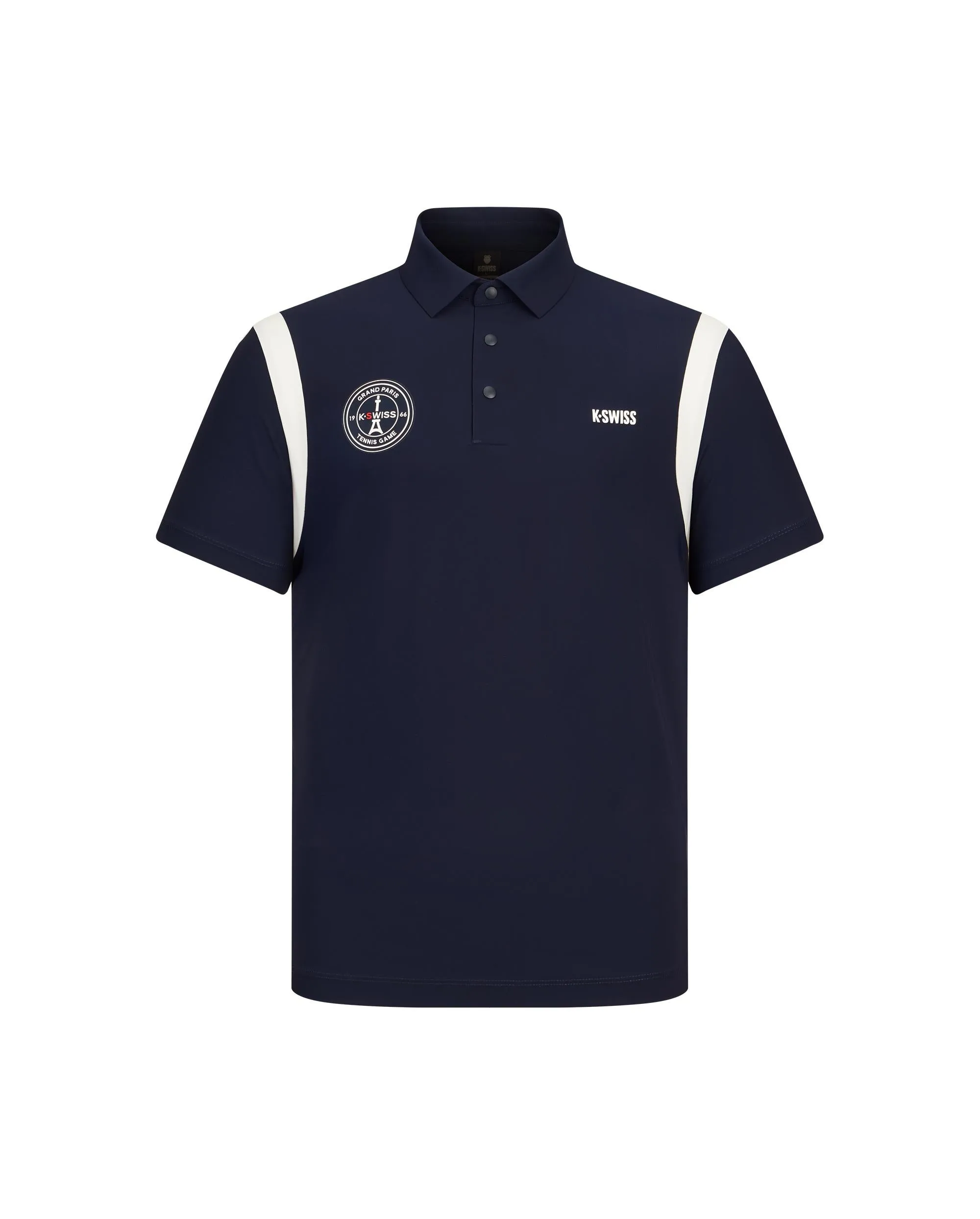 1010857-456 | MEN'S GRAND PARIS LOGO BLOCKCORE POLO SHIRT | BLUE/MISC