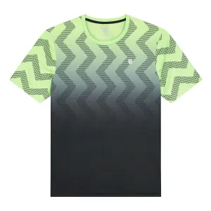104911-333 | HYPERCOURT PRINT CREW | SOFT NEON GREEN / BLUE GRAPHITE