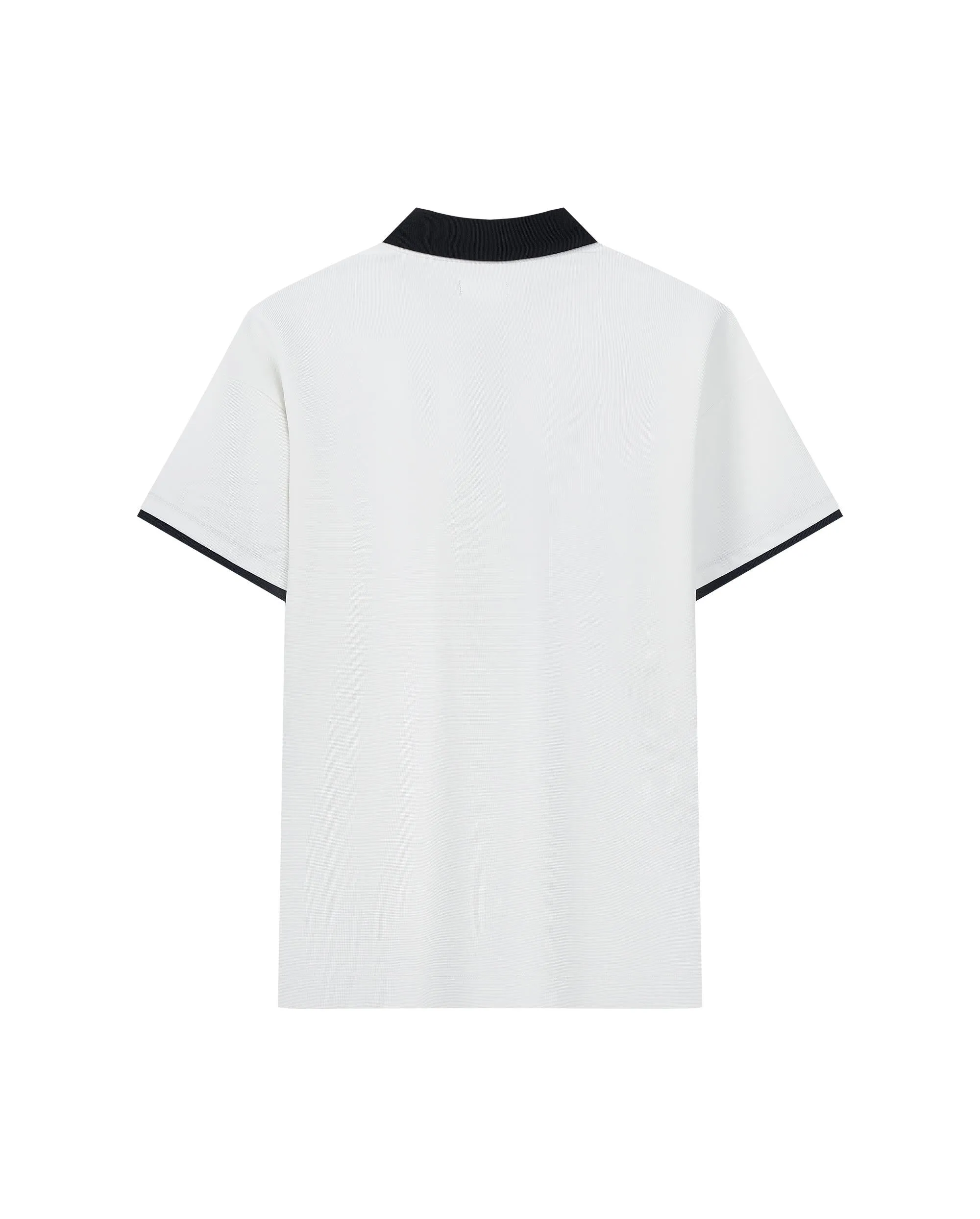 109867-115 | MEN'S K-SWISS LOGO COLOR BLOCKS POLO SHIRT | WHITE/SPECIAL