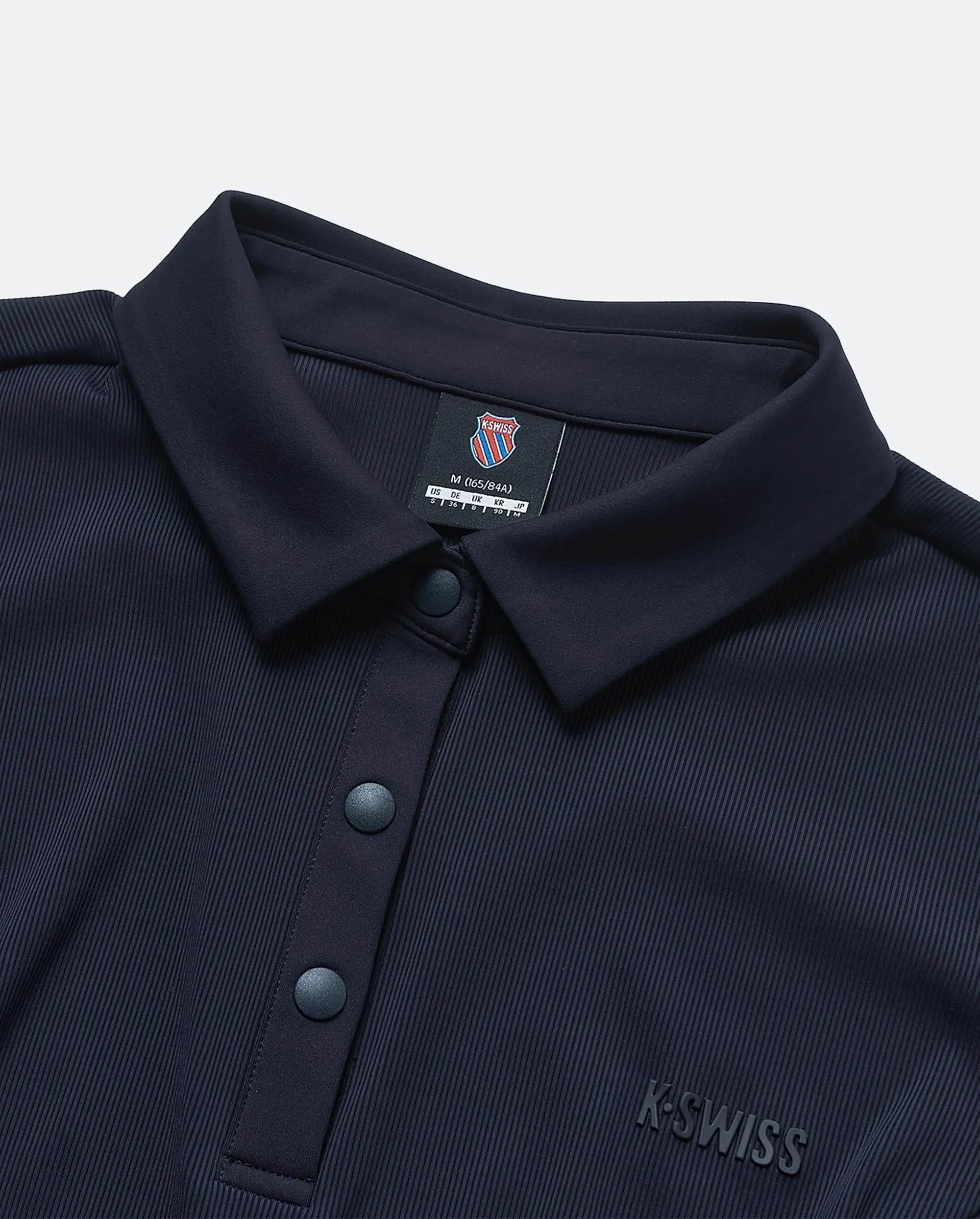 1910078-495 | WOMEN'S K-SWISS LOGO JACQUARD POLO DRESS | BLUE/MISC