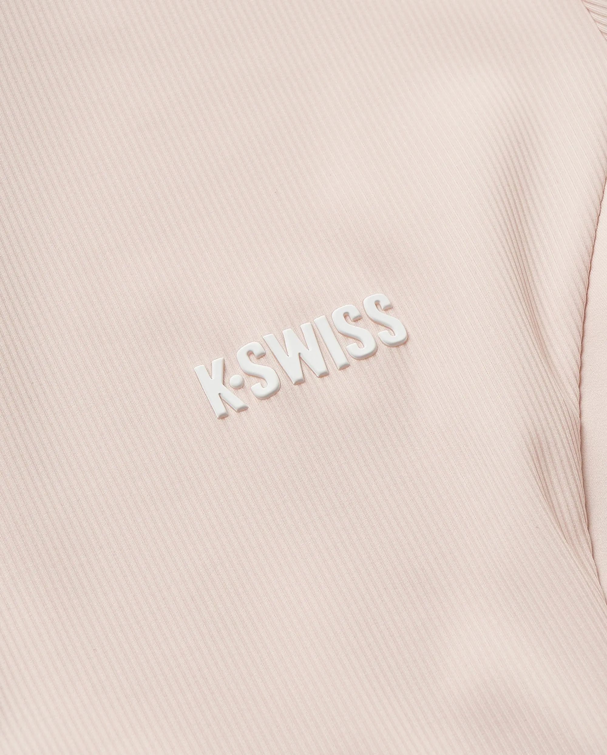 1910078-623 | WOMEN'S K-SWISS LOGO JACQUARD POLO DRESS | PEACH WHIP