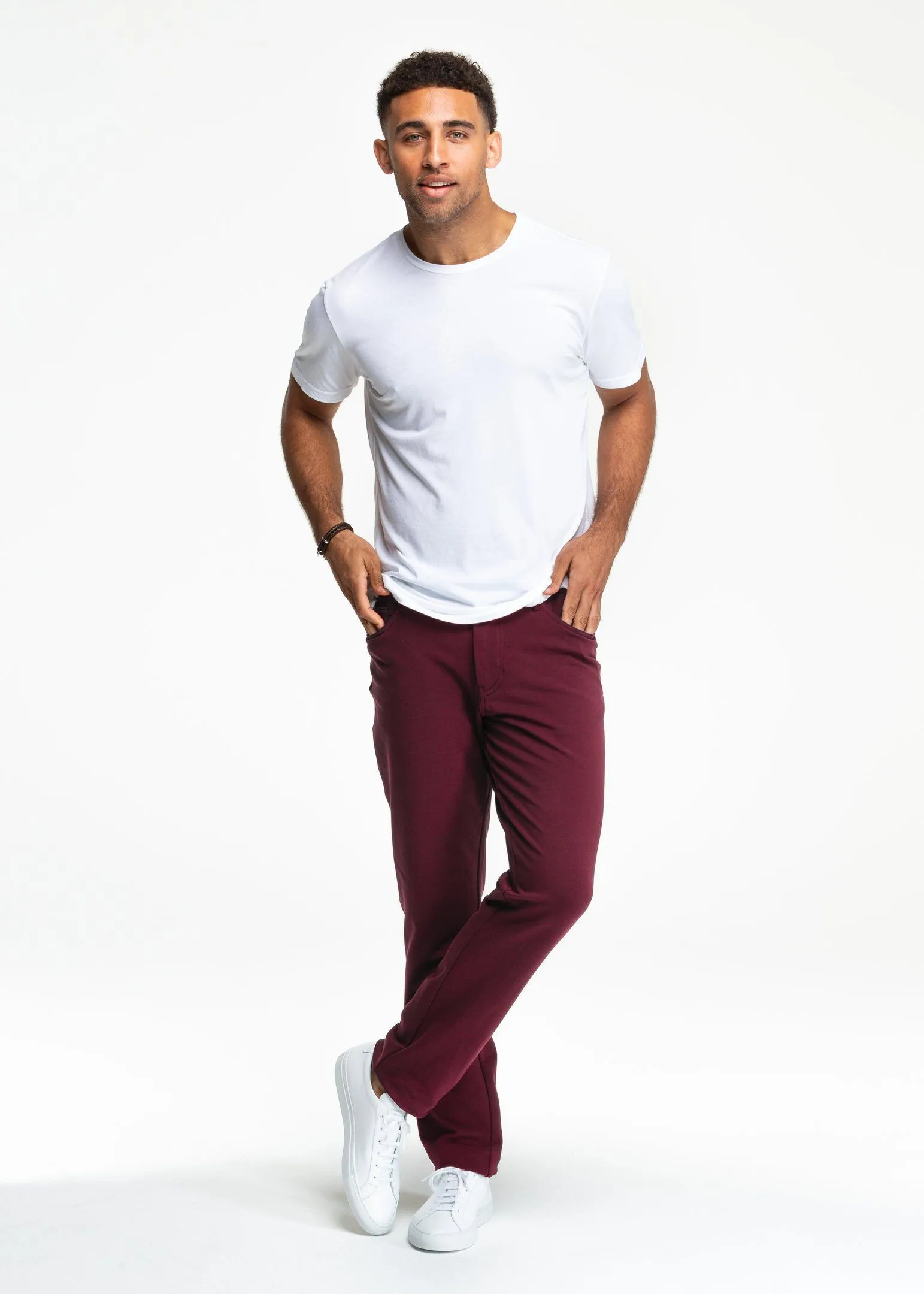 All-In Pants | Oxblood