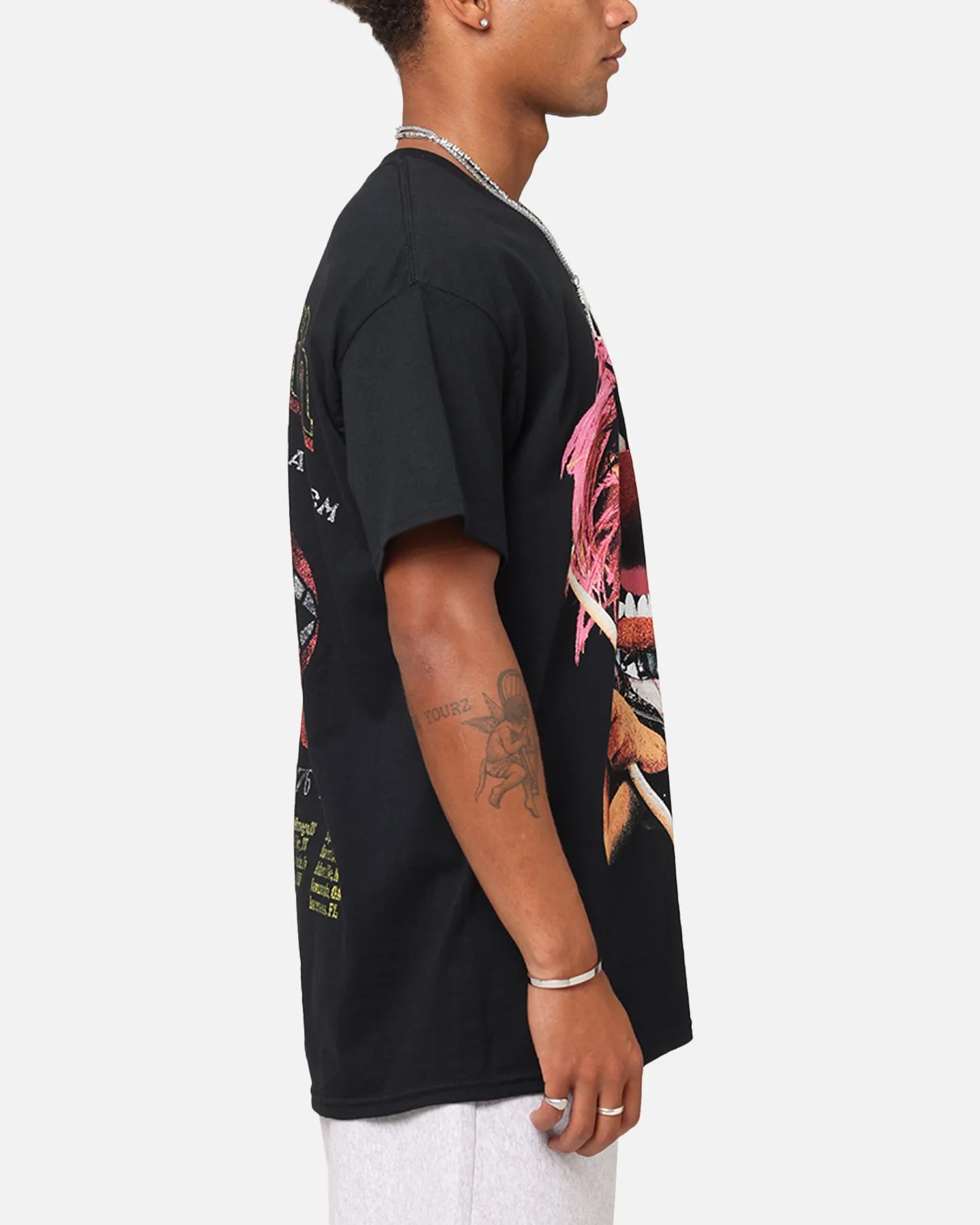 American Thrift Disney The Muppets Animal Vintage T-Shirt Black