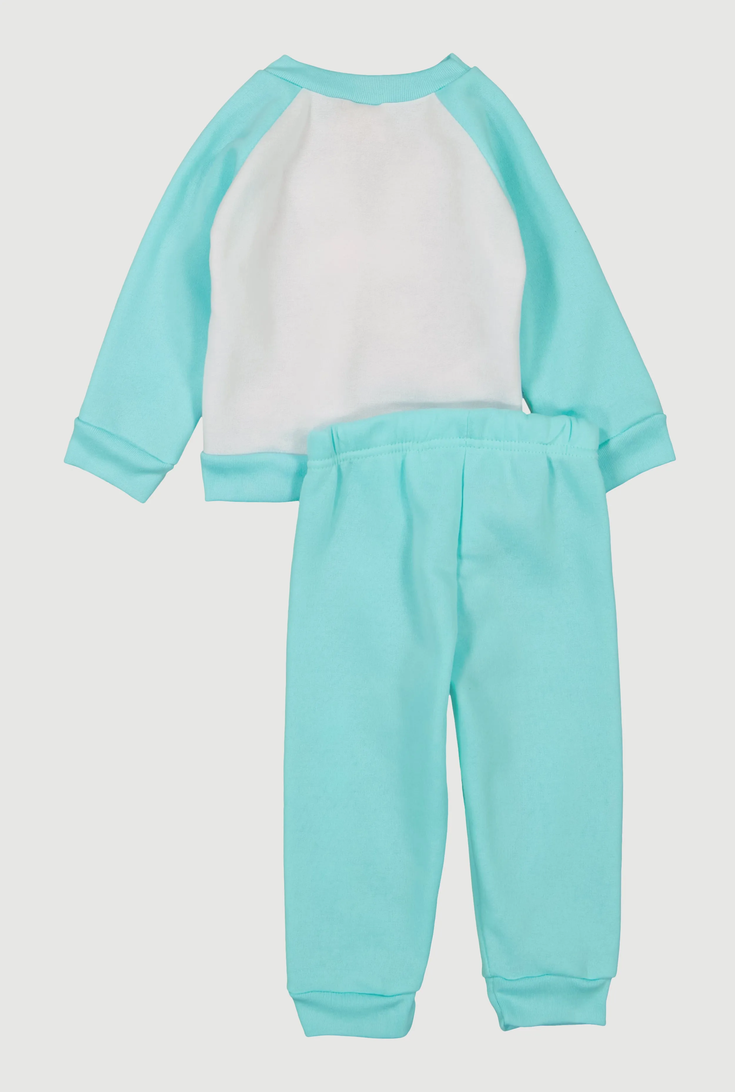 Baby Girls 12-24M Glitter Blessed Graphic Sweatshirt and Joggers