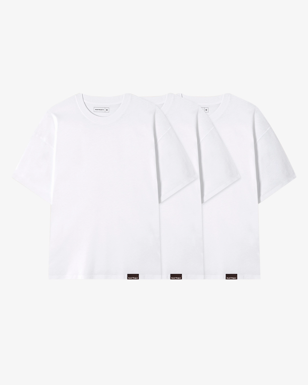 Basic Tee White 3Xpack
