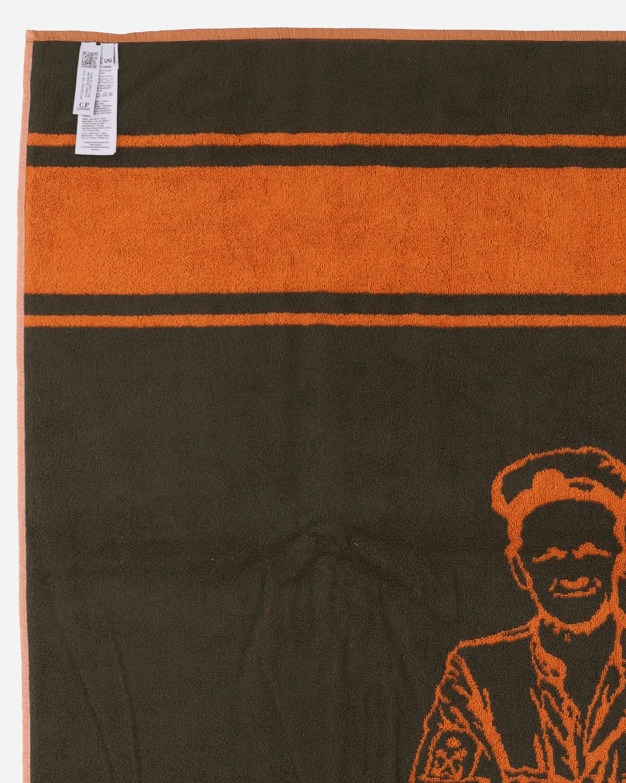 Beach Towel Gold Flame