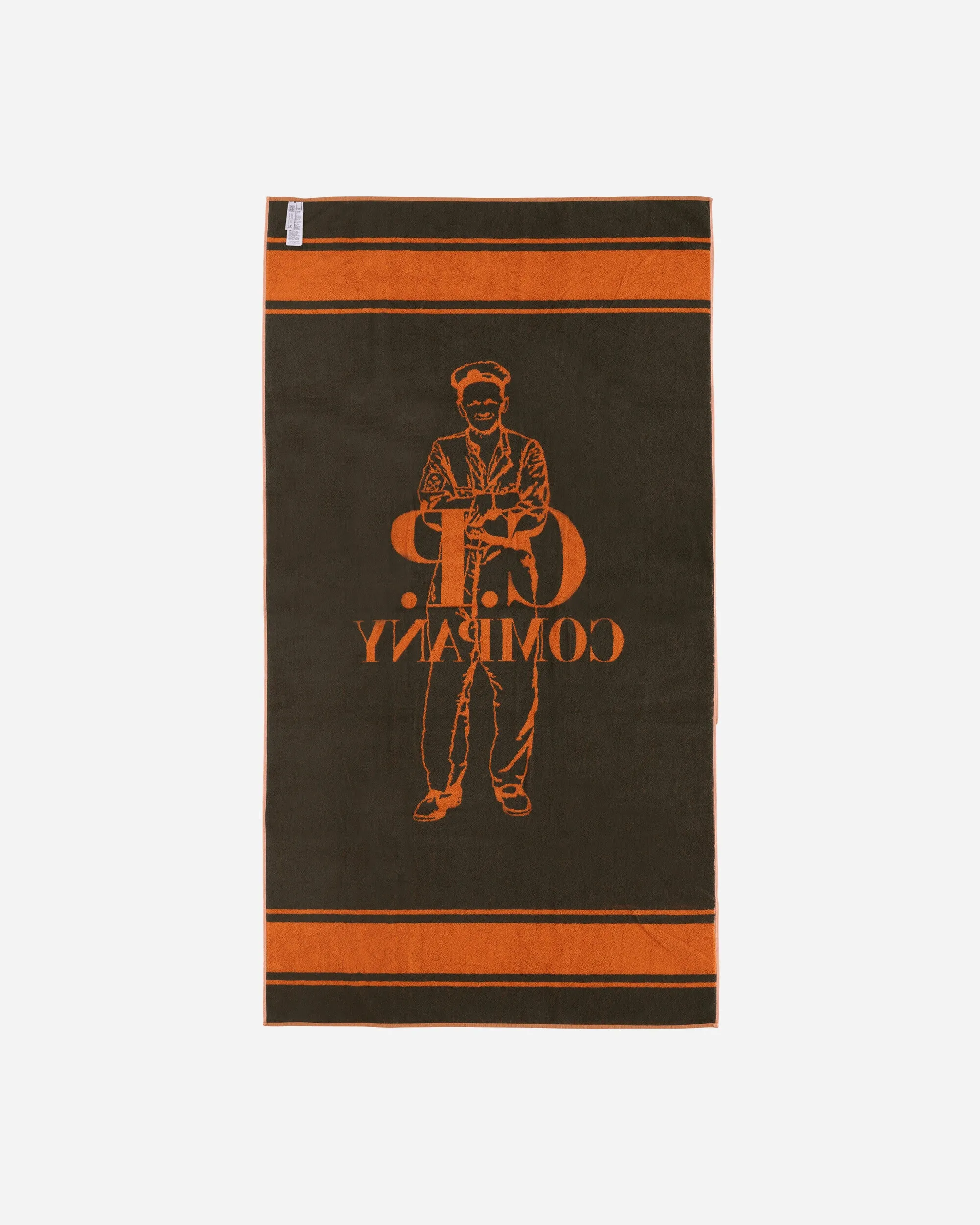 Beach Towel Gold Flame