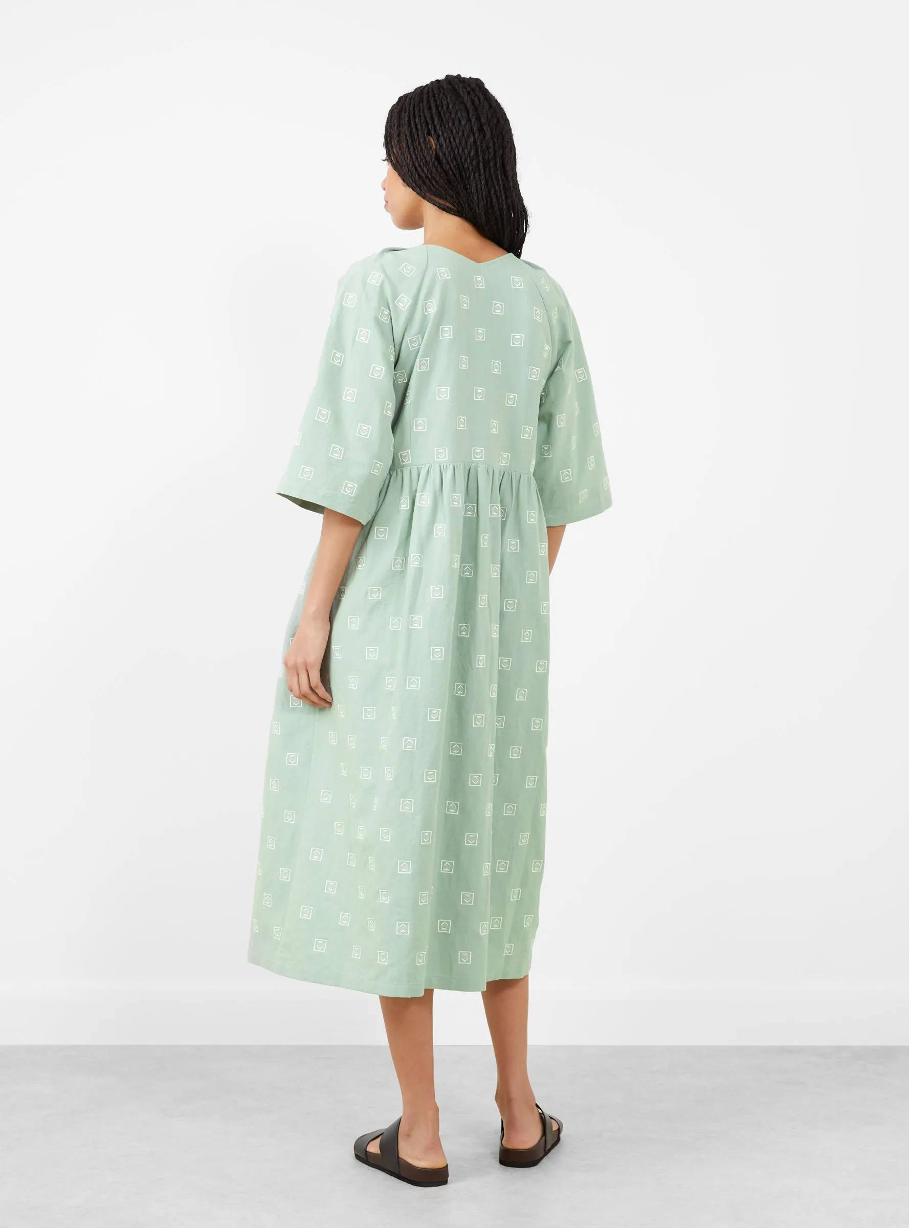 Bobby Dress Pale Sage