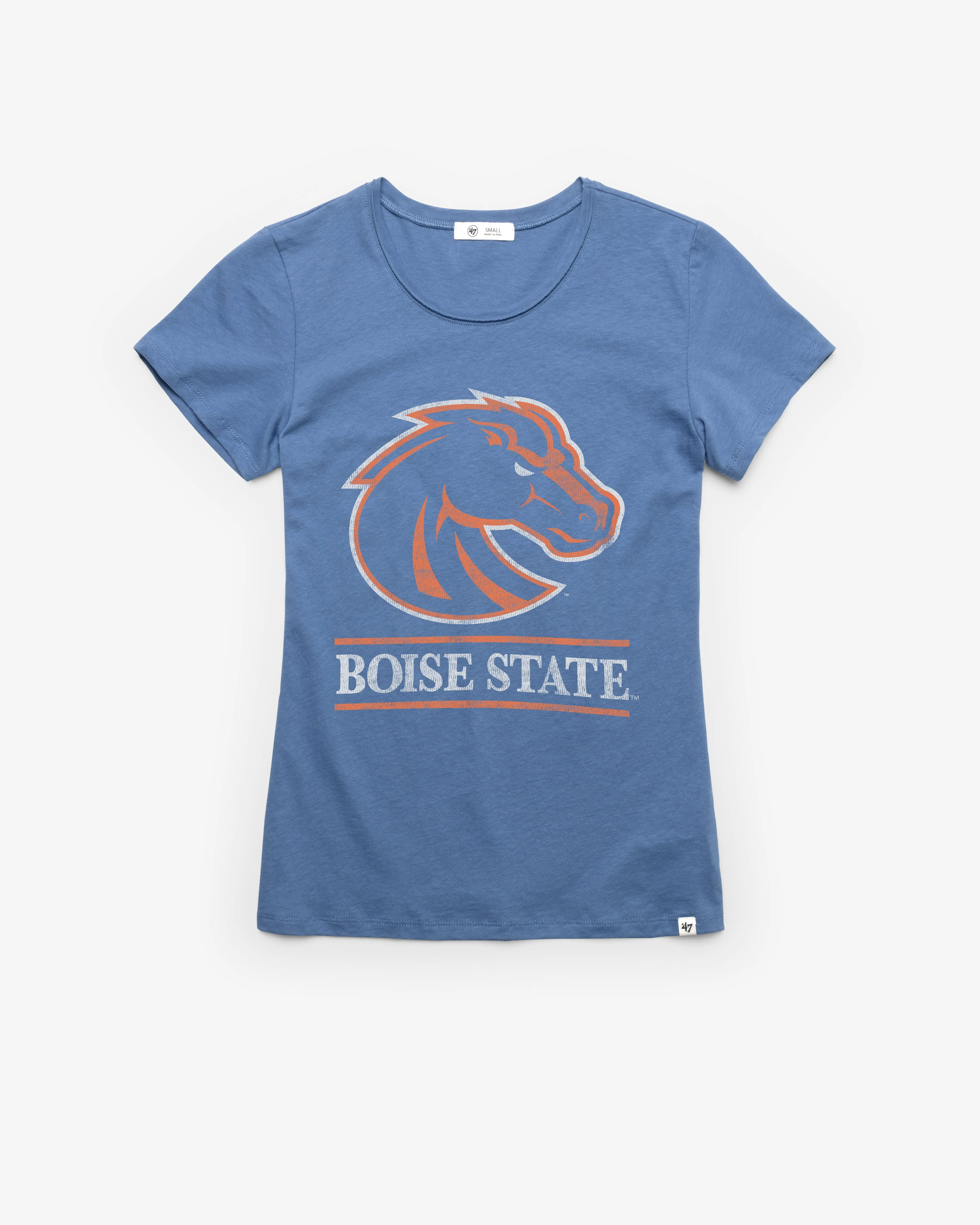 BOISE STATE BRONCOS FINELINE '47 FRANKIE TEE WOMENS