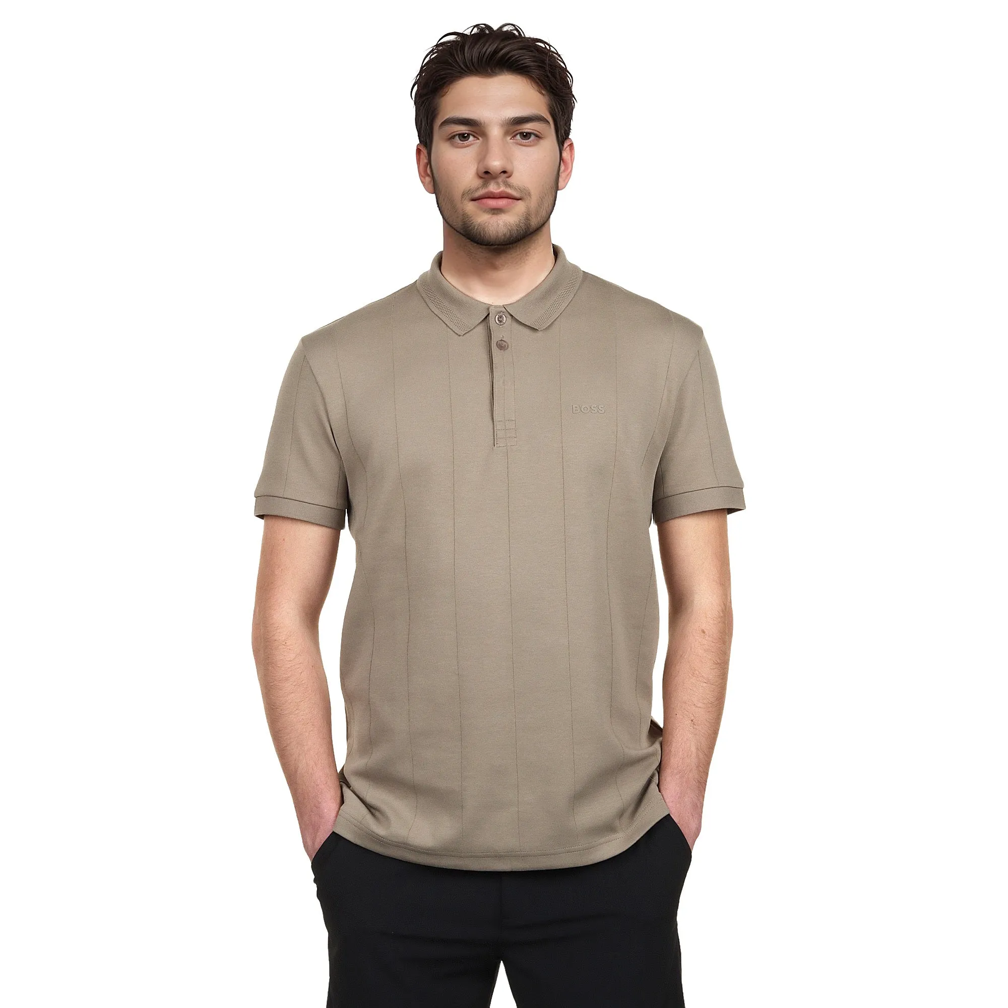 BOSS Paddy DropNeedle AC Polo Shirt SP25
