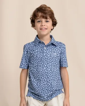 Boys Driver Blossom Bliss Performance Polo
