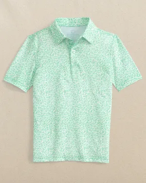 Boys Flower Frenzy Performance Polo