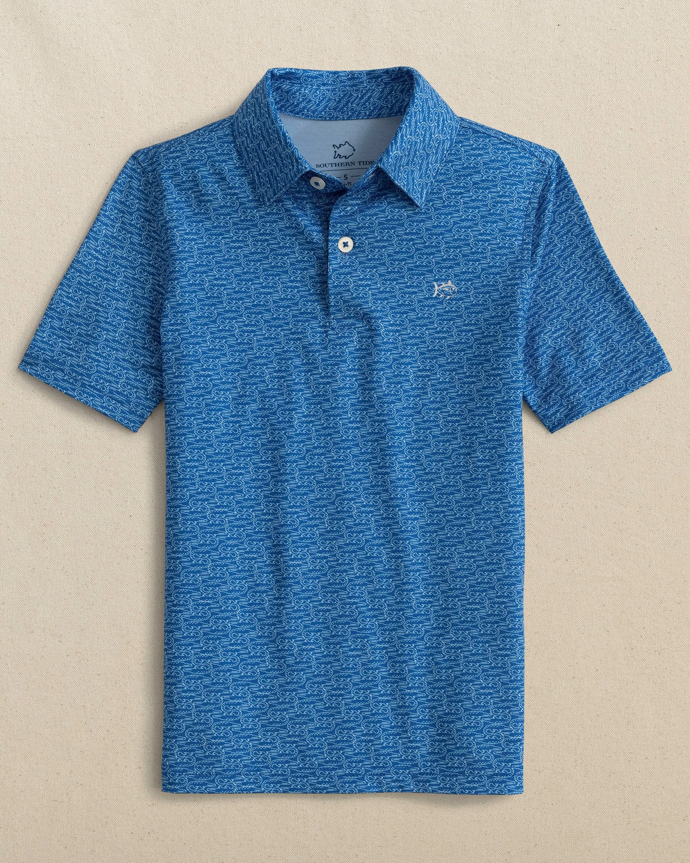 Boys Make It Snappy Performance Polo