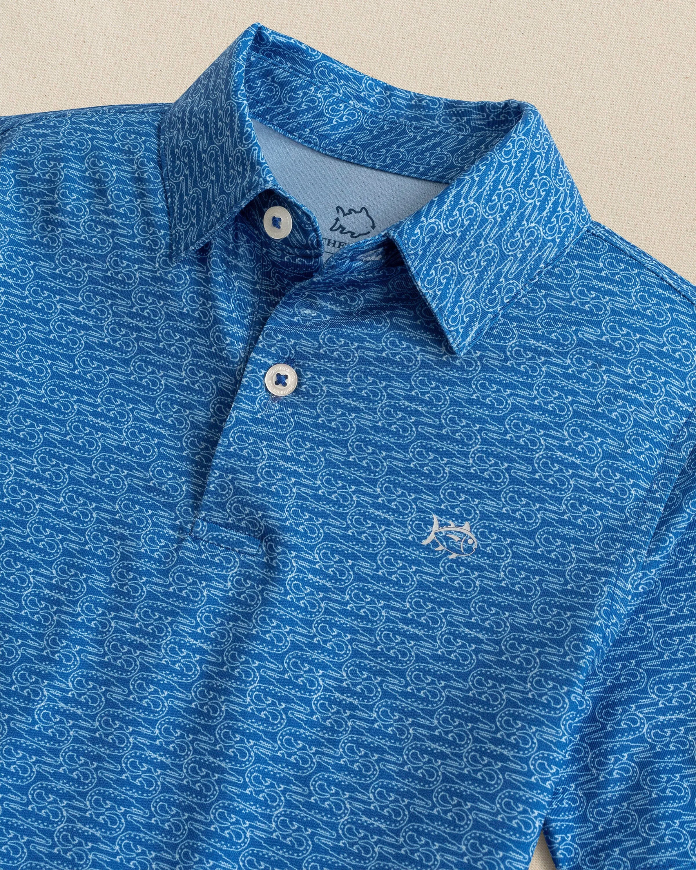 Boys Make It Snappy Performance Polo
