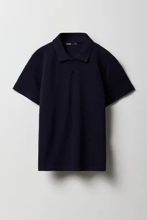 Boys Solid Polo