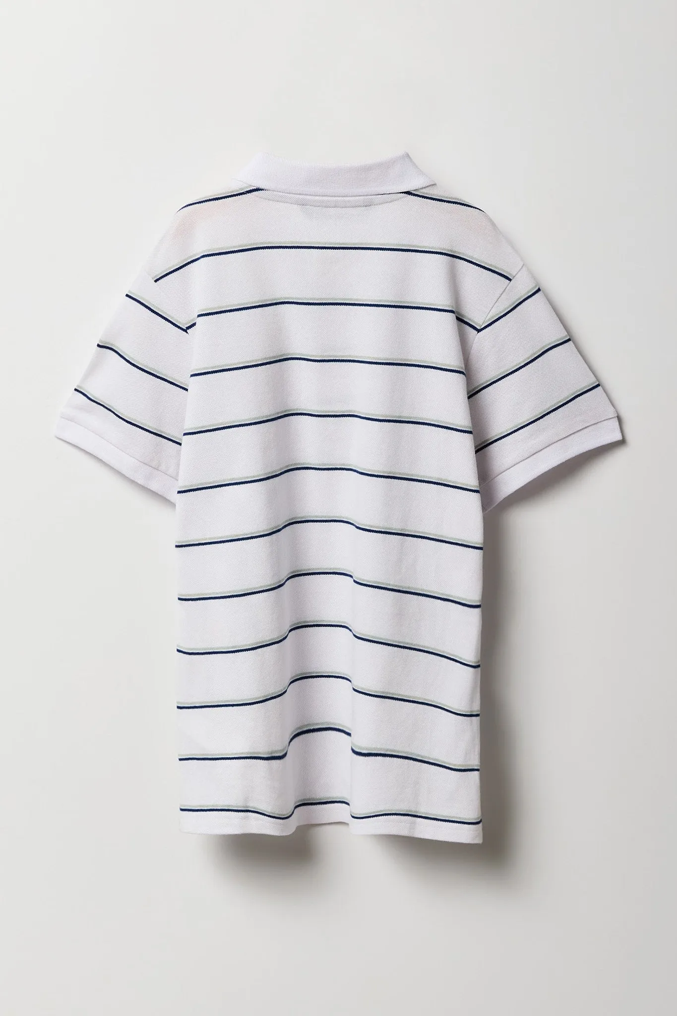 Boys Striped Polo Top
