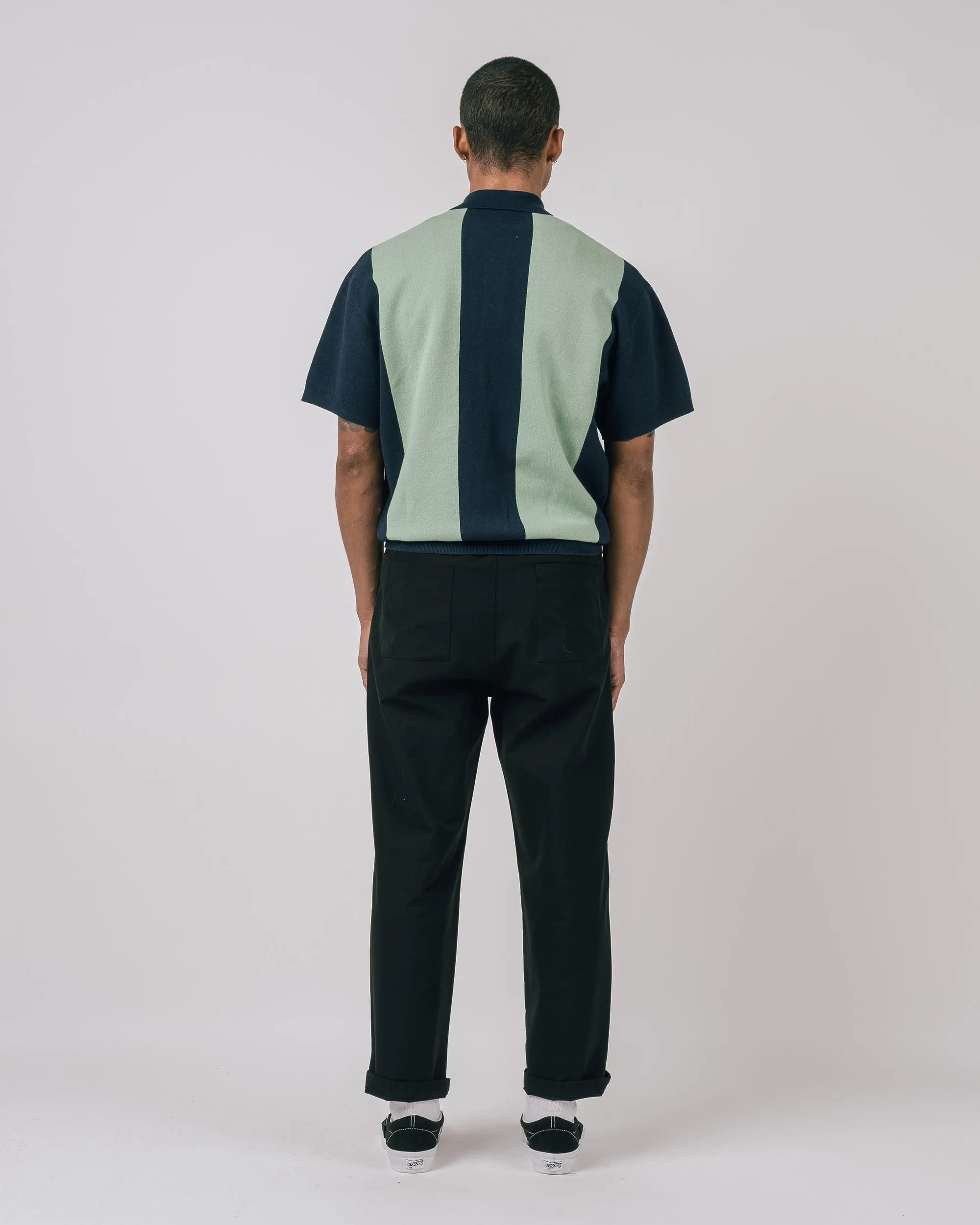 Browne S/S Knit Polo Sweater