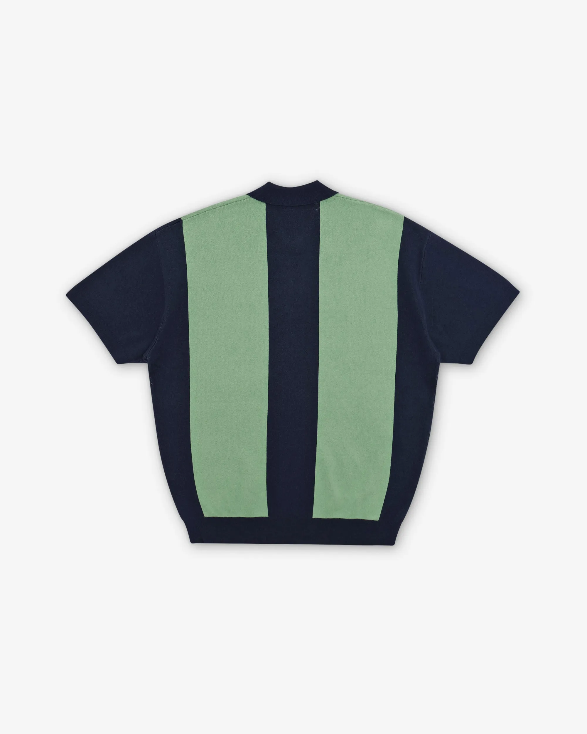 Browne S/S Knit Polo Sweater