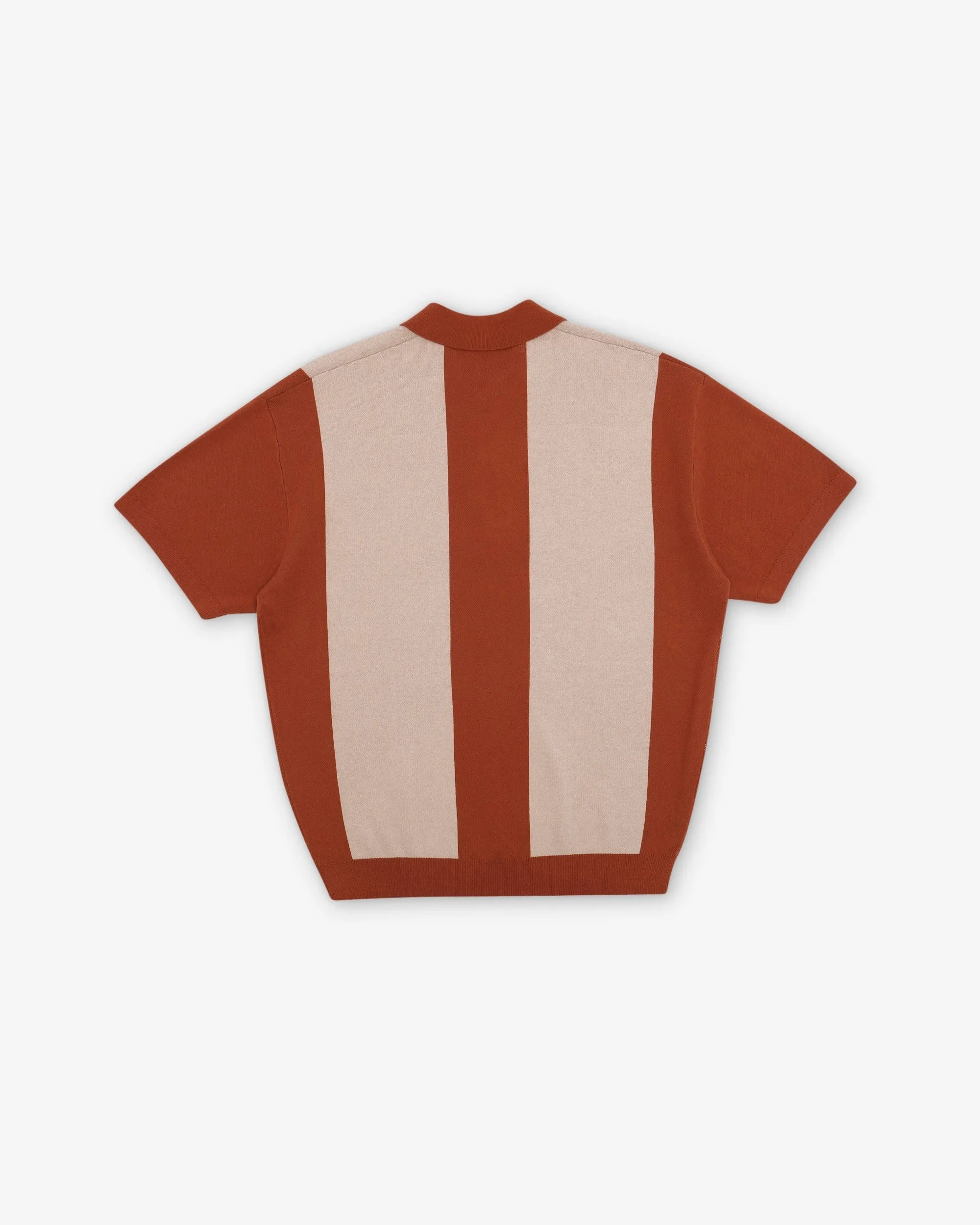 Browne S/S Knit Polo Sweater
