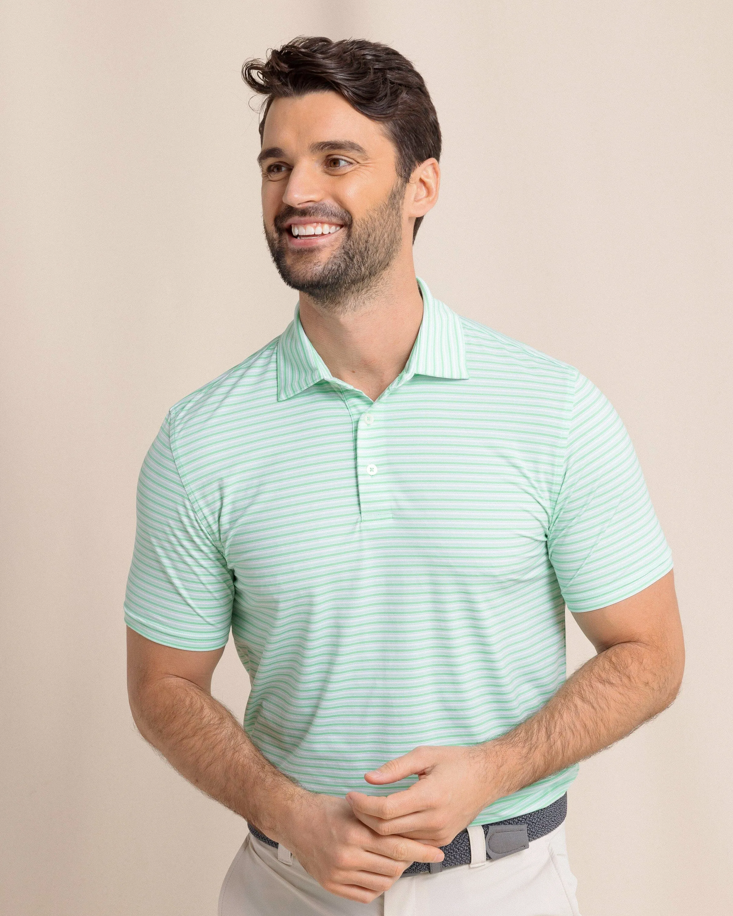 brrr°®-eeze Breezy Point Stripe Polo