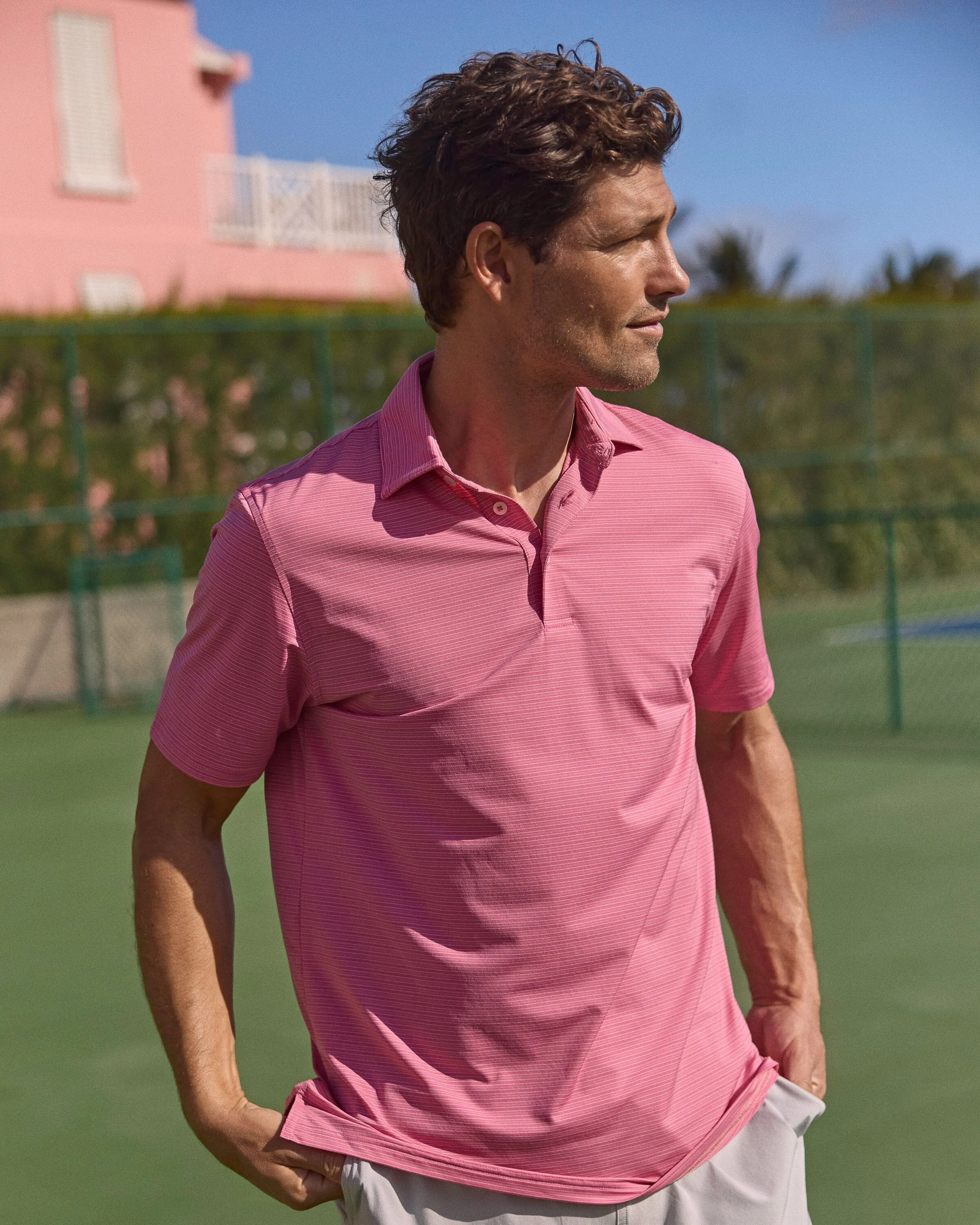 brrr°®-eeze Claxton Stripe Polo