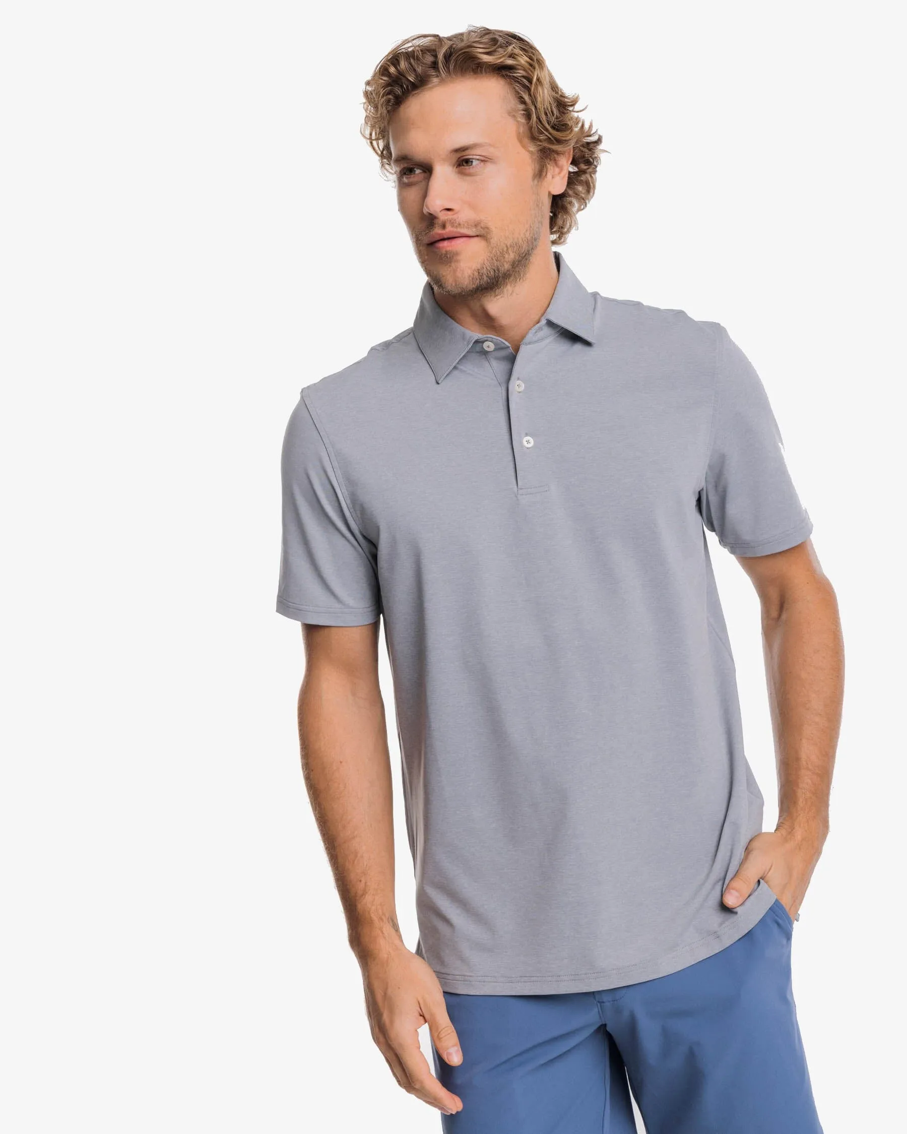 brrr°®-eeze Heather Performance Polo Shirt