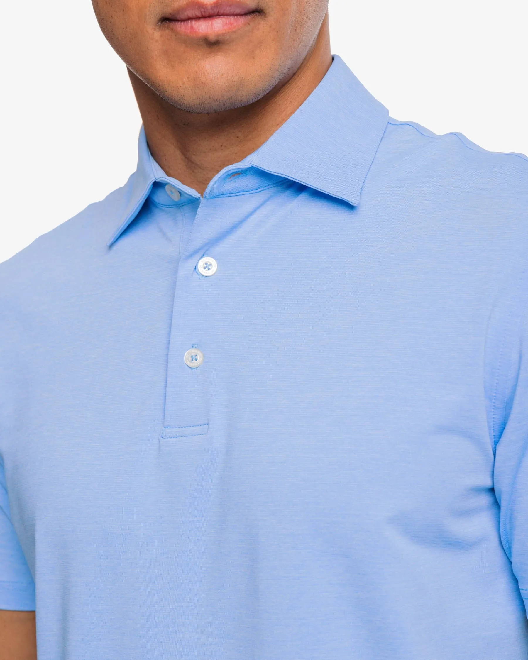 brrr°®-eeze Heather Performance Polo Shirt