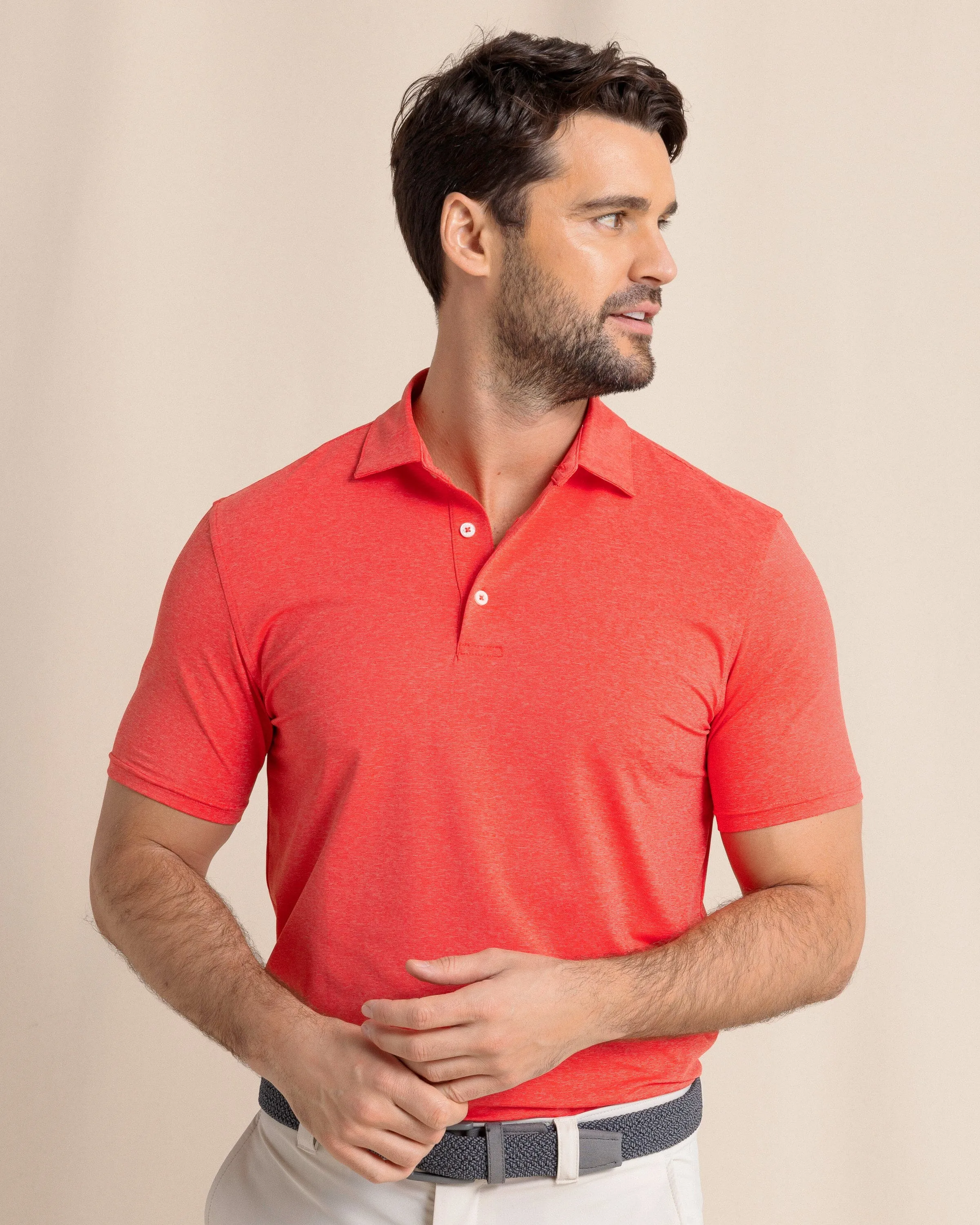 brrr°®-eeze Heather Performance Polo Shirt