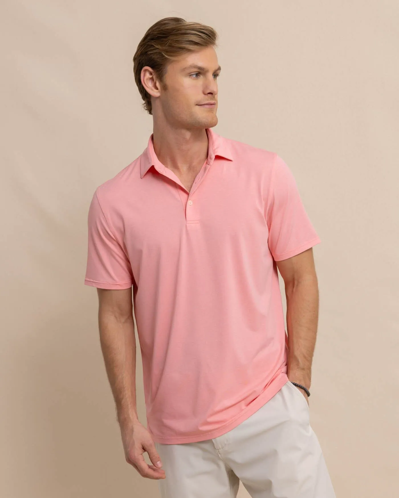 brrr°®-eeze Heather Performance Polo Shirt