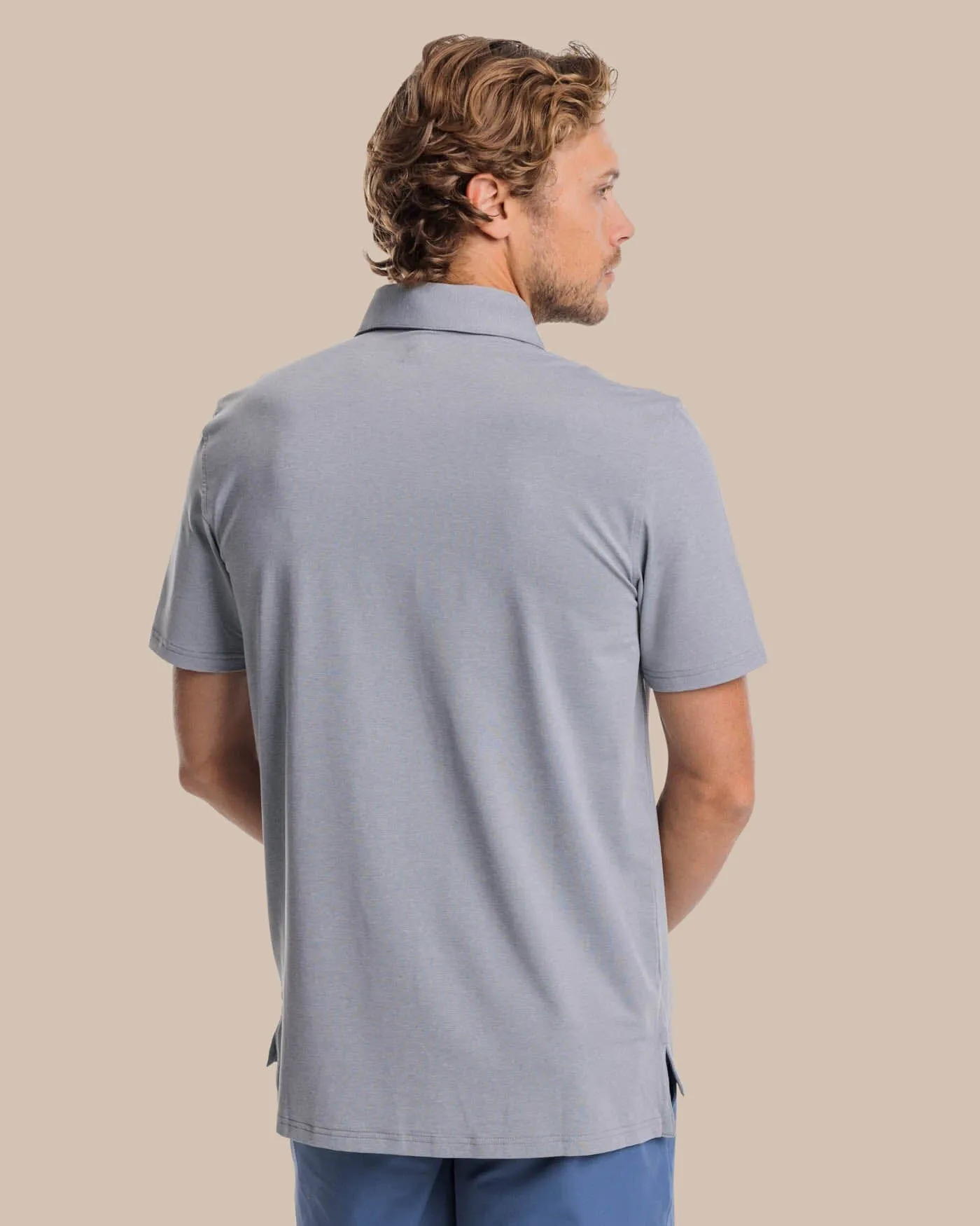 brrr°®-eeze Heather Performance Polo Shirt