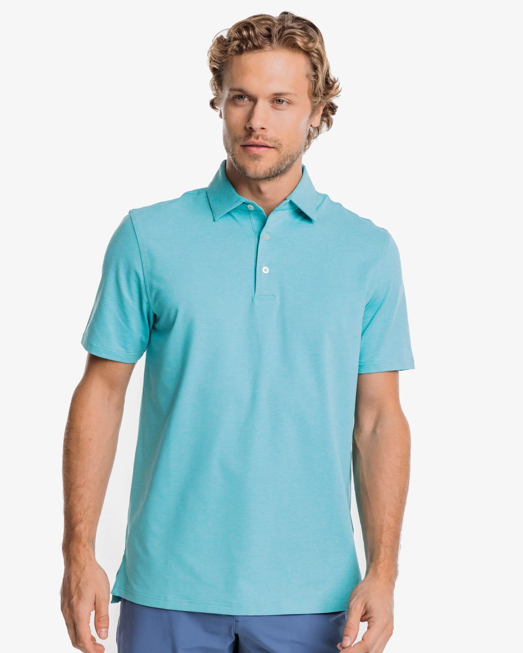brrr°®-eeze Heather Performance Polo Shirt