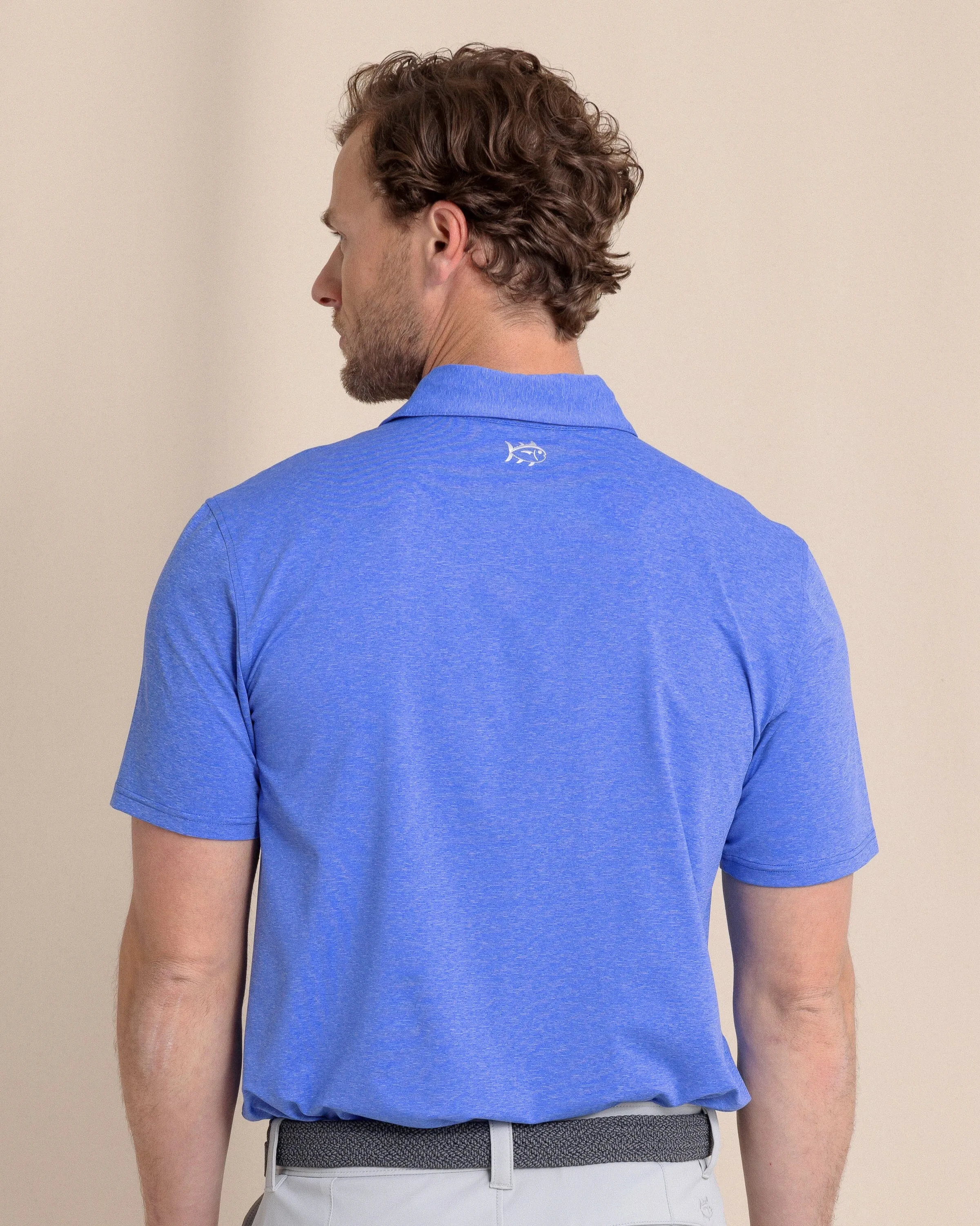 brrr°®-eeze Heather Performance Polo Shirt