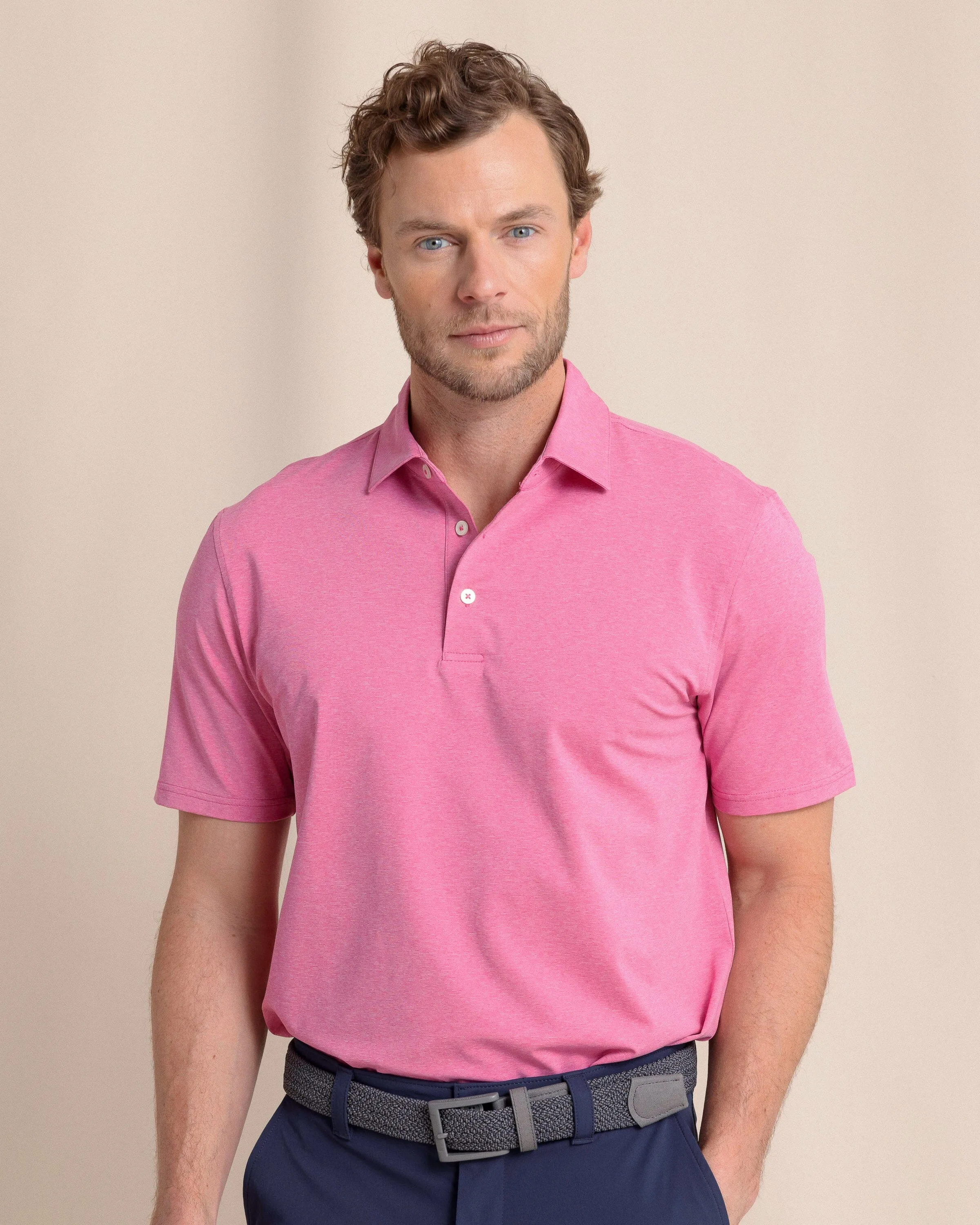 brrr°®-eeze Heather Performance Polo Shirt