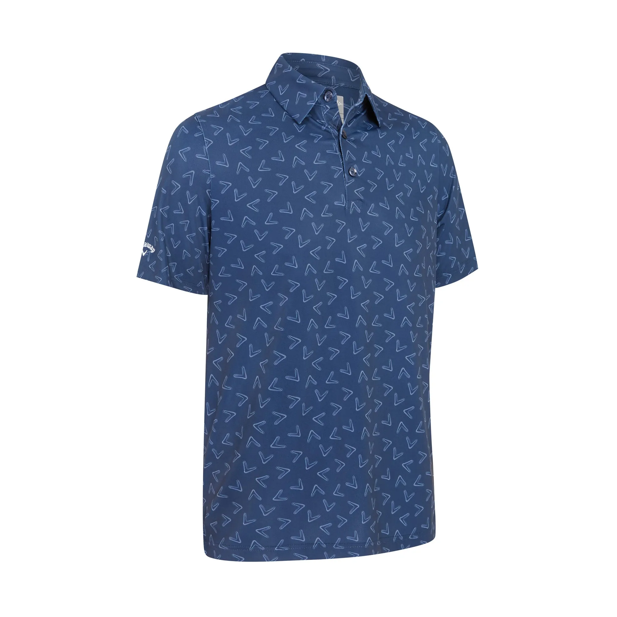 Callaway Golf All Over Large Chev Print Shirt