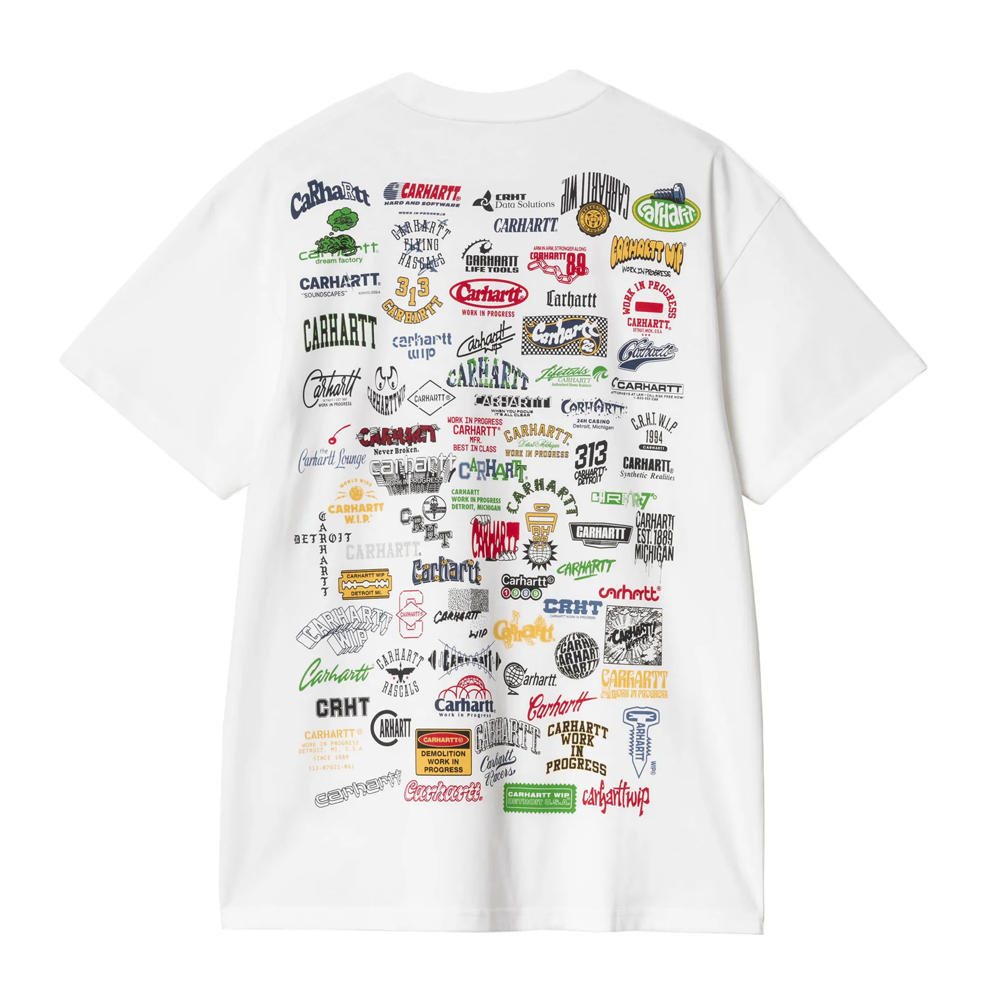 Carhartt S/S Logo T-Shirt White I034643.02XX