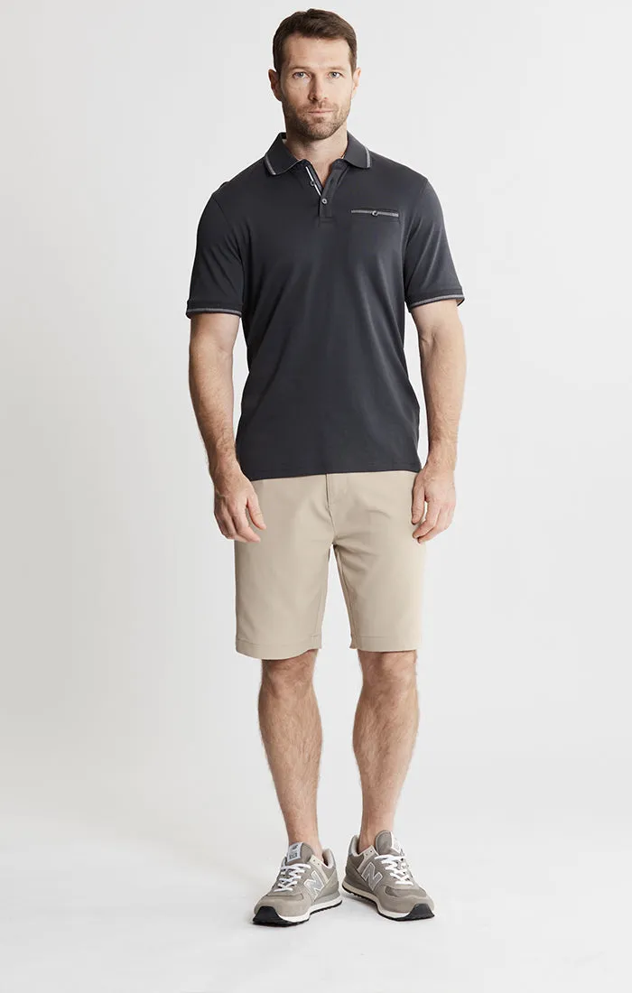 Carlyle Luxe Interlock Polo