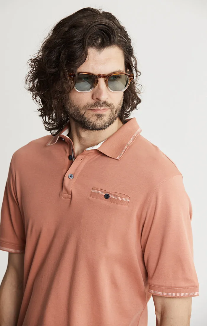 Carlyle Luxe Interlock Polo