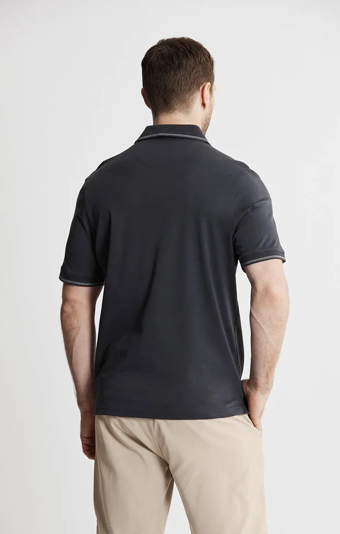 Carlyle Luxe Interlock Polo