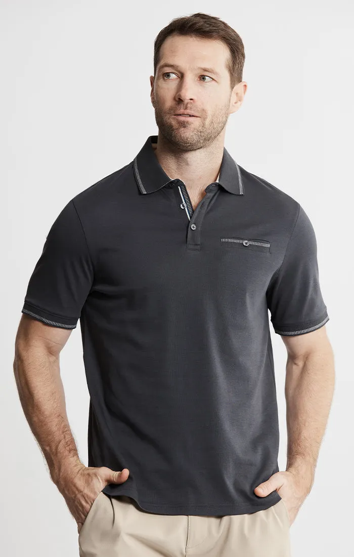 Carlyle Luxe Interlock Polo