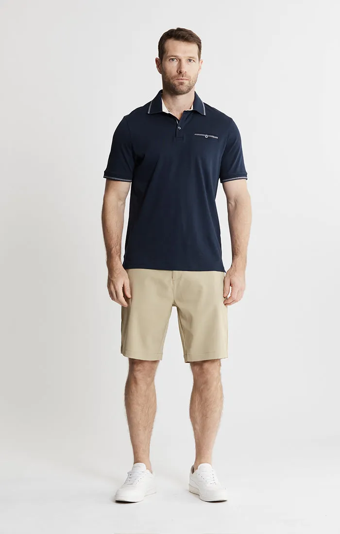 Carlyle Luxe Interlock Polo