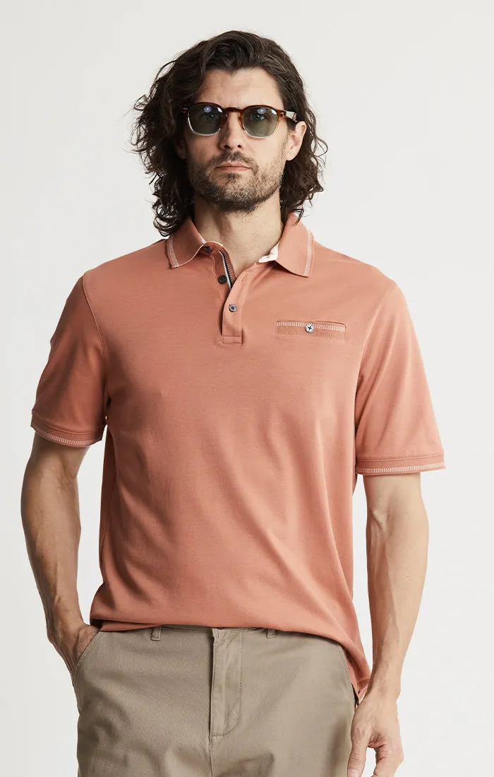Carlyle Luxe Interlock Polo