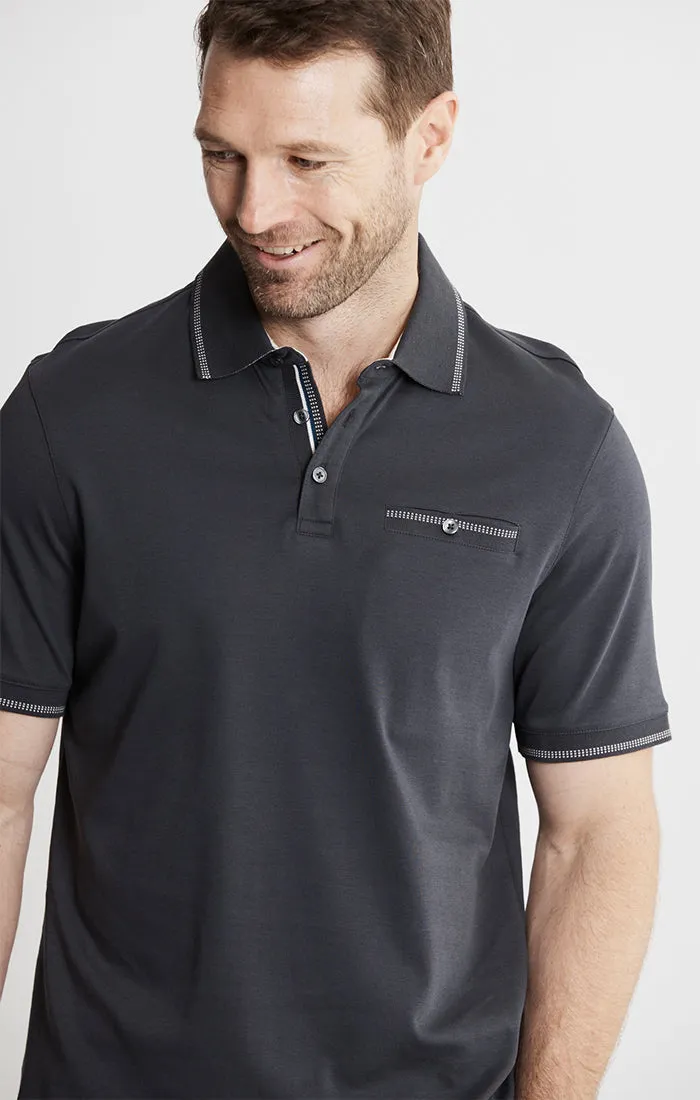 Carlyle Luxe Interlock Polo