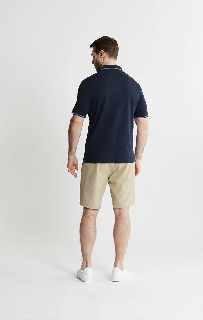 Carlyle Luxe Interlock Polo