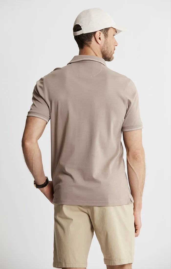 Carlyle Luxe Interlock Polo