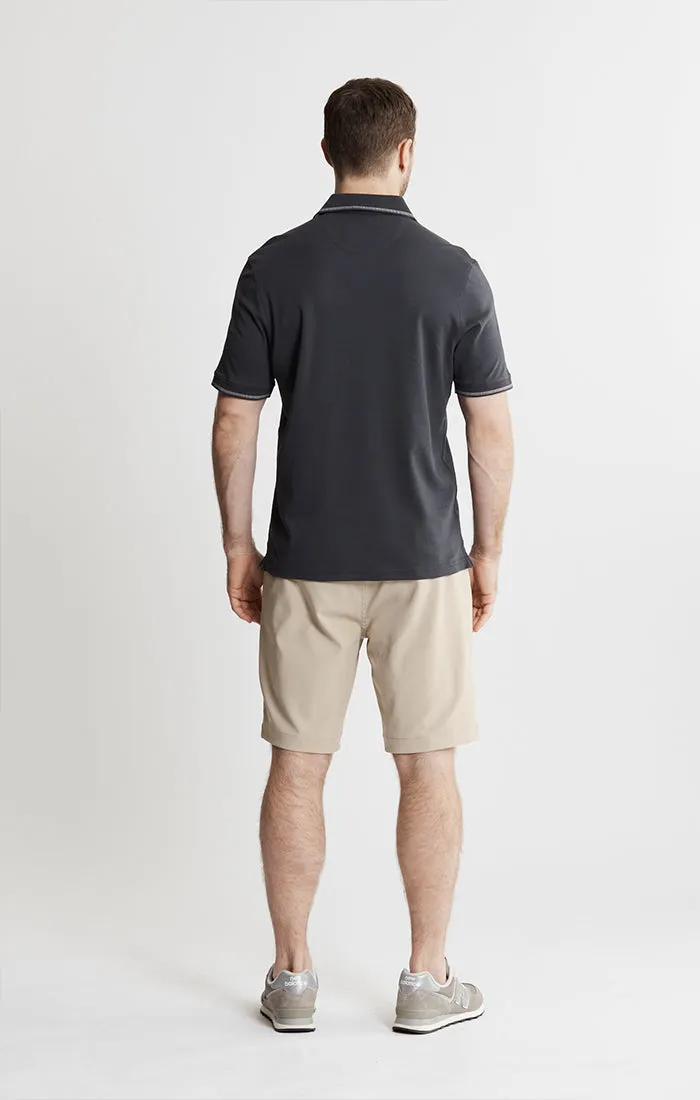 Carlyle Luxe Interlock Polo