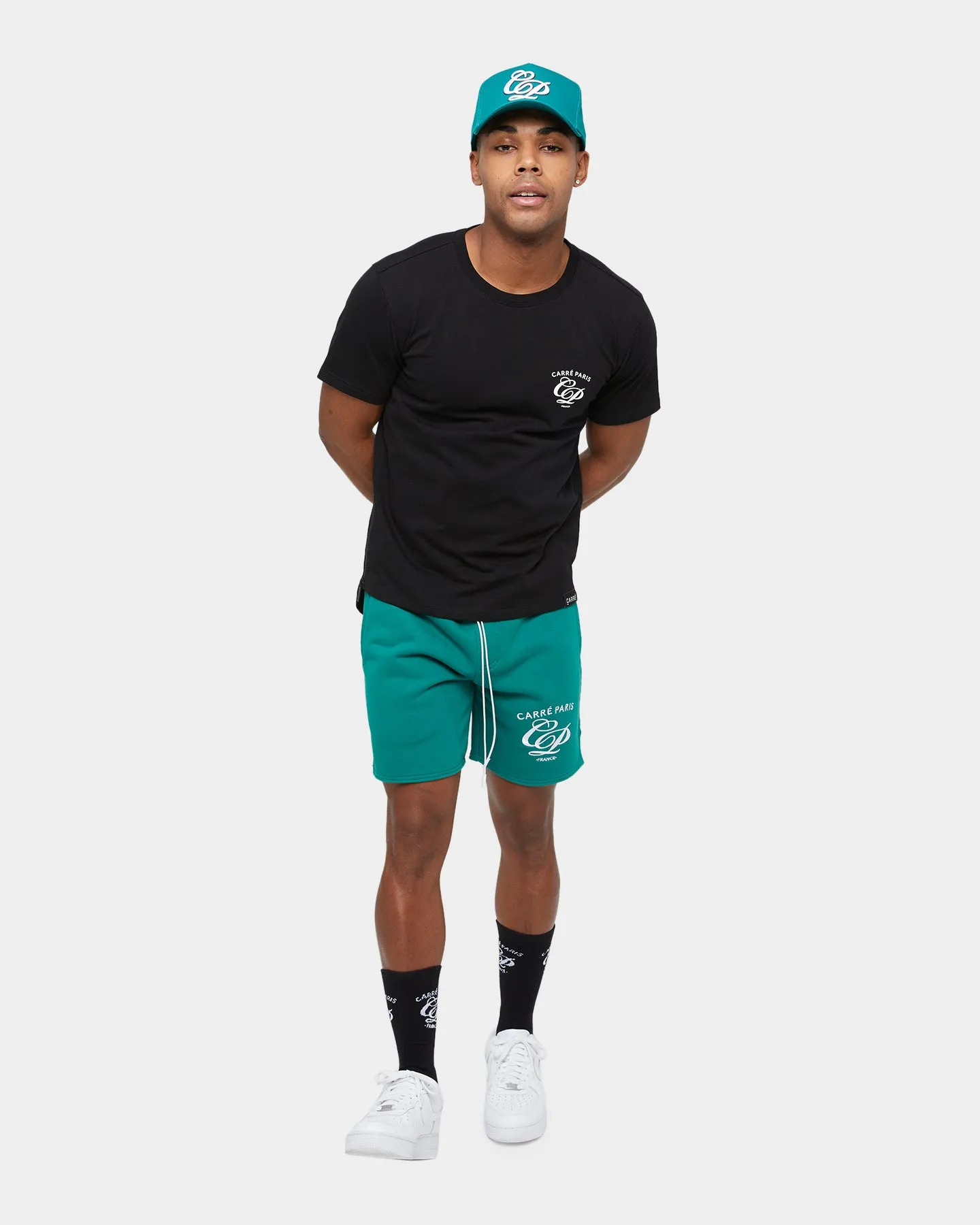Carre Revolution Zip Drop Tail T-Shirt Black