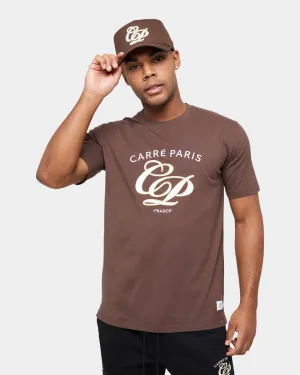 Carre Revolutionnaires Classic Short Sleeve T-Shirt Dark Brown